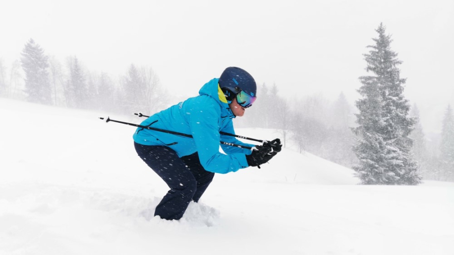 Fysiotherapie voor op wintersport.